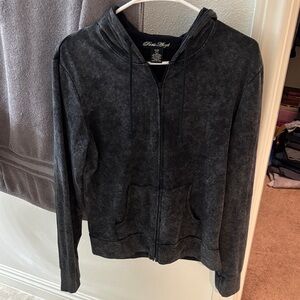 Stylish Women's Charcoal Hoodie Jacket brand new